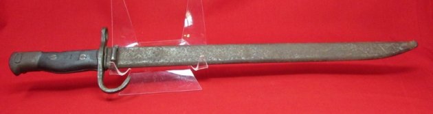  Japanese WWII Type 30 School Bayonet & Scabbard — image 2