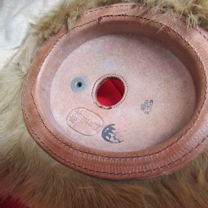  Japanese WWII Army Winter Flying Helmet, Dark Brown Leather — image 7