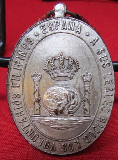  Spain, 1897 Philippines Volunteer Medal — image 4