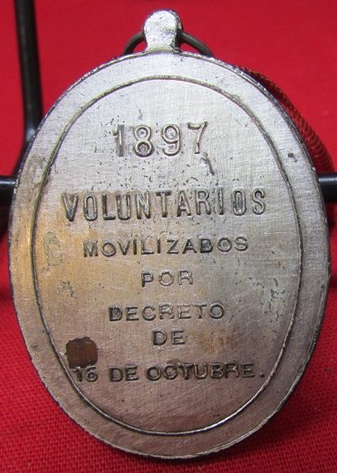  Spain, 1897 Philippines Volunteer Medal — image 5