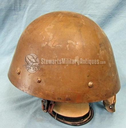  Czech WWII M32-34 Army Officer or NCO Steel Helmet, Complete — image 4