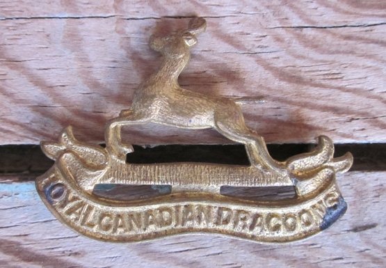  Canada WWII Royal Canadian Dragoons Cap Badge — image 2