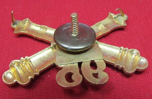  US Indian Wars-SAW, 95th Artillery Hat Insignia — image 3