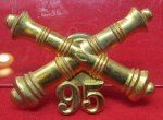 US Indian Wars-SAW, 95th Artillery Hat Insignia