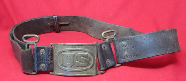  US Indian Wars Era, Hagner, M1872 Experimental Pattern, Belt & Buckle — image 2