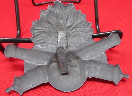  French WWI Adrian Helmet Arilltery Helmet Plate — image 3