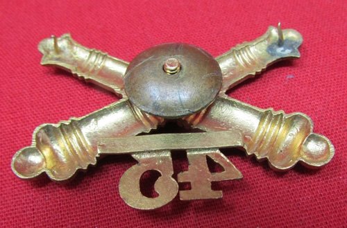  US Indian Wars-SAW, 45th Artillery Hat Insignia — image 3