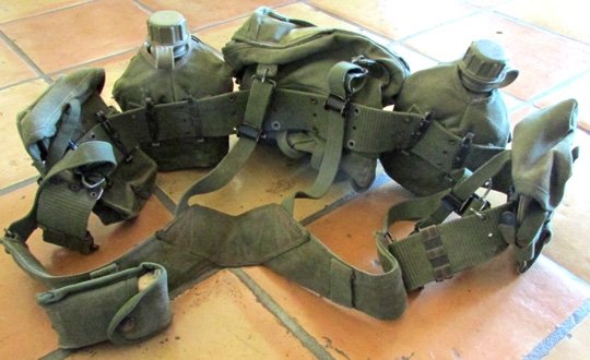  US Vietnam War Era Rifleman's Equipment Belt Set — image 3