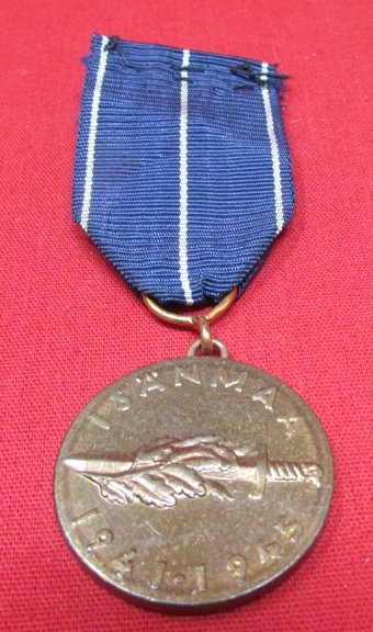  Finland WWII, Continuation War Medal 1941-1945 — image 2