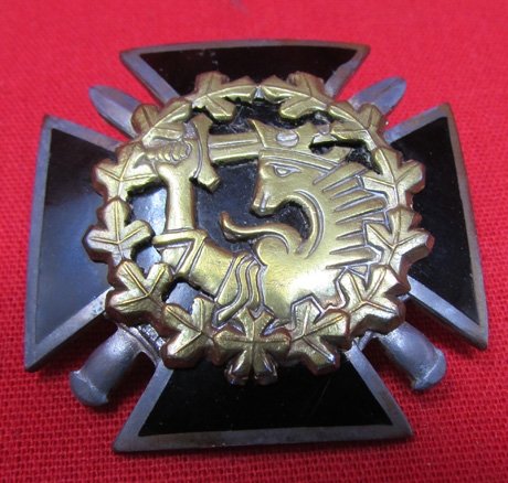  Finland, WWII, Army Officers School Graduation Badge — image 2