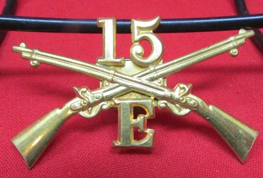  US Indian Wars-SAW, 15th Infantry Hat Insignia — image 2