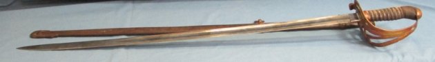  US Civil War, M1860 Non-Regulation Officers Sword, 5th NY Cavalry, Johnny-Reb Souvenir? — image 7