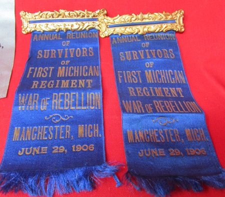  US Post Civil War, 1st Michigan Infantry GAR Grouping — image 3