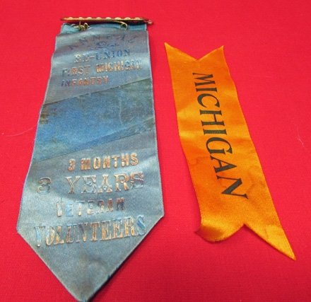  US Post Civil War, 1st Michigan Infantry GAR Grouping — image 6