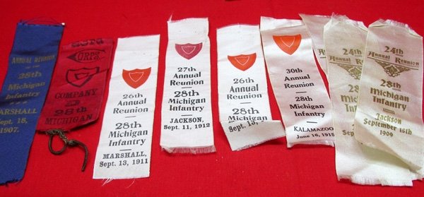  US Post Civil War 28th Michigan GAR Grouping — image 5