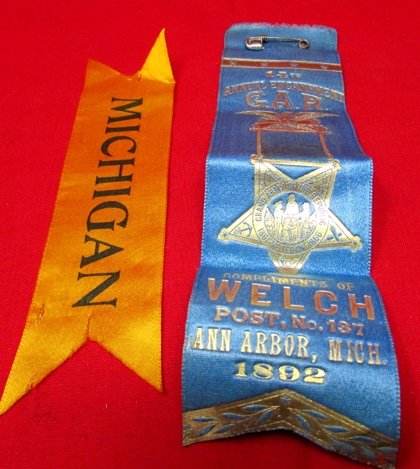  US Post Civil War 28th Michigan GAR Grouping — image 8