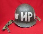 US Vietnam War MP Helmet, WWII Pot, Airborne Liner
