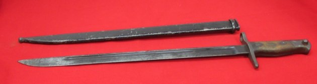  Japanese WWII Type 30 Bayonet, Nagoya Diamond, Riken Kozai — image 4