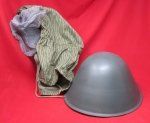 East German, Cold War Era, Steel Helmet & Camouflage Hood