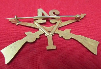  US Indian Wars-SAW, 24th Infantry Collar Insignia — image 3
