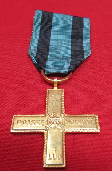  Polish WWII Partizan Cross 1939-1945 — image 2
