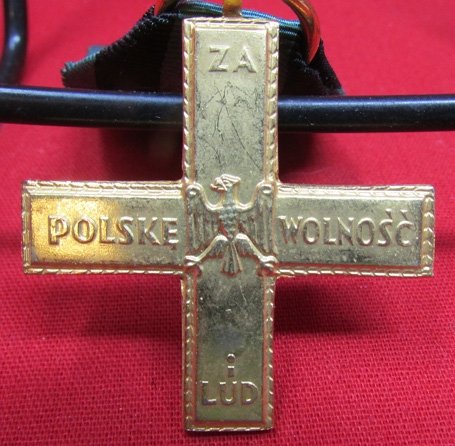  Polish WWII Partizan Cross 1939-1945 — image 3