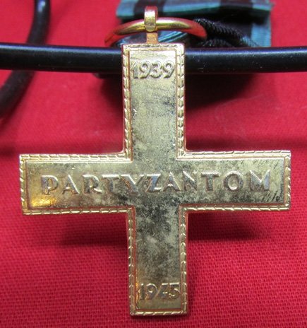  Polish WWII Partizan Cross 1939-1945 — image 4