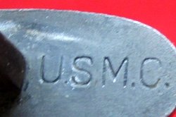  US Vietnam War USMC Kabar Style Utility Knife & Sheath, Camillus Mfg. — image 4