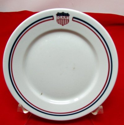  US Post Civil War GAR Dessert Plate — image 2