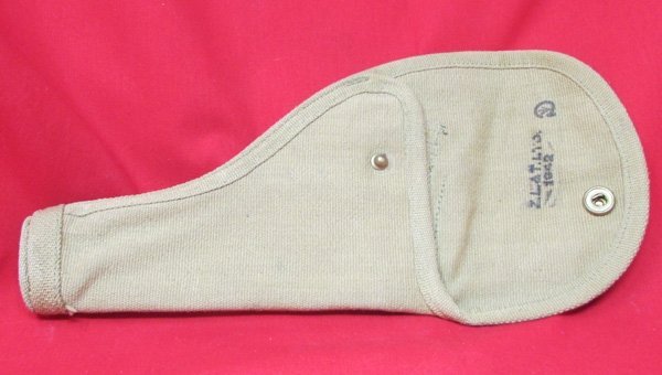  Canada WWII Army .45 Webley Canvas Holster 1942 — image 2