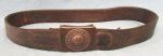 German WWI, Prussian Enlisted Belt & Buckle Set, 1916 dated