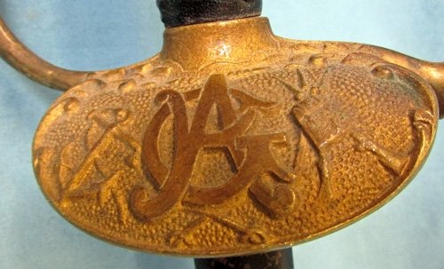  US Post Civil War, M1860 Style GAR Sword, A.M. Warren, Dover Maine Retailer — image 4