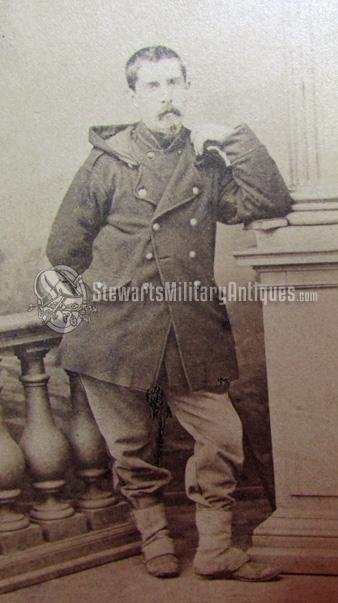  French Franco Prussian CDV Lot of 3, Armed Soldier — image 4