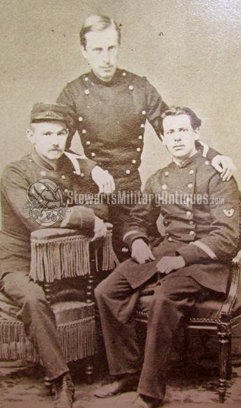  French Franco Prussian CDV Lot of 3, Armed Soldier — image 5