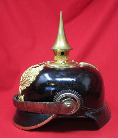  German Pre WWI, Prussian NCO Private Purchase Infantry Helmet — image 4
