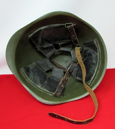  Soviet Post WWII Issue, SSh M1940 Steel Helmet & Liner — image 5