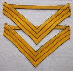 US Indian War-SAW, Cavalry Company Quartermaster Sergeant, Pair