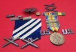 US WWI Identified 76th FA Regiment Grouping, 3rd Division, North …