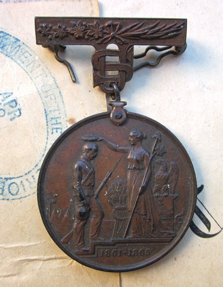  US Civil War Ohio Participants Medal & 2 Discharges, 31st Ohio Infantry — image 2