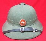 Vietnamese Army Pith Helmet, NVA