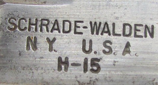  US Utility Knife and Leather Sheath, Schrade-Walden H-15 — image 4