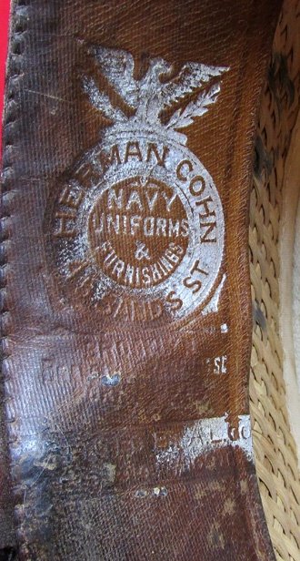  US Spanish American War Era, US Navy Petty Officers Service Hat — image 6