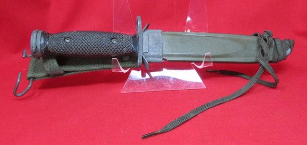  South Korean, US M4 Carbine Bayonet, US M8A1 Scabbard — image 2