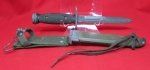 South Korean, US M4 Carbine Bayonet, US M8A1 Scabbard