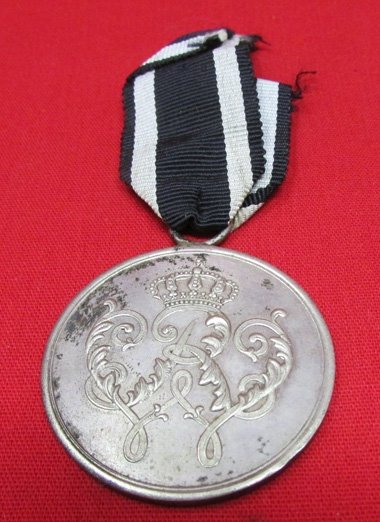  German 1864-1918 Prussian Military War Service Medal, 2nd Class — image 2