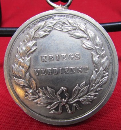  German 1864-1918 Prussian Military War Service Medal, 2nd Class — image 4
