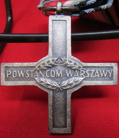  Polish Post WWII, Warsaw Uprising Cross 1944 — image 4