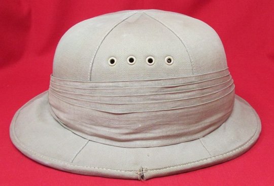  British WWII Era Pith Helmet, Helmets Ltd 1940, 6 3/4 — image 3