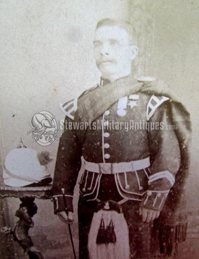  British Egyptian Campaign 1882-1885 Black Watch CDV, Malta Photographer — image 3