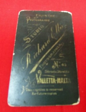  British Egyptian Campaign 1882-1885 Black Watch CDV, Malta Photographer — image 5